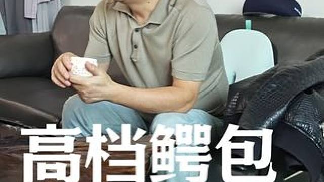 高档鳄鱼女包，还能不能做？#鳄鱼 #鳄鱼哥 #鳄珍 #鳄鱼皮女包