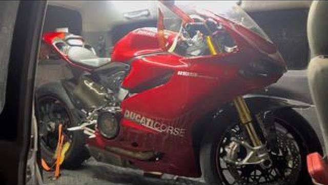 回货 杜卡迪1199s#每个男人都有一个机车梦