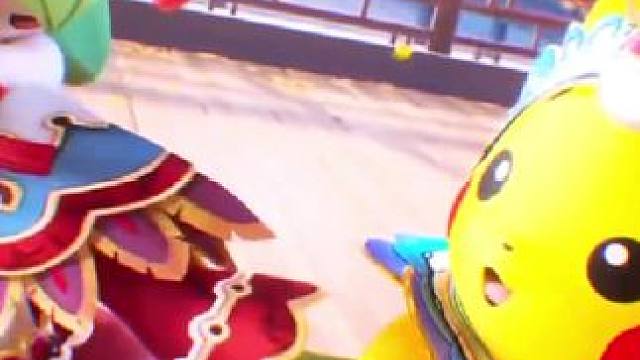 皮卡丘和沙奈朵的电子服太好看了#宝可梦大集结#宝可梦大集结定档11月7日#东北第一皮卡丘 #宝可梦大