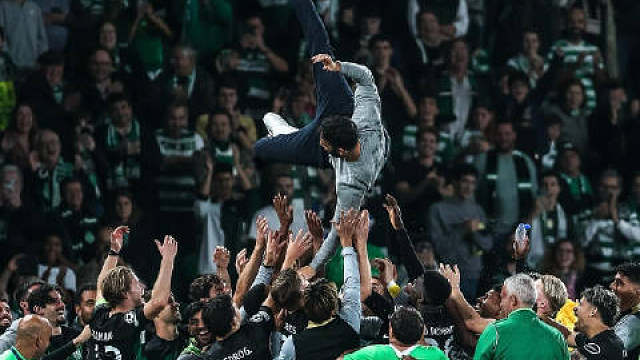 欧冠联赛阶段第四轮，葡萄牙体育主场4-1大胜曼城，终结对手欧冠连续26场不败记录阿莫林用一场大胜回馈