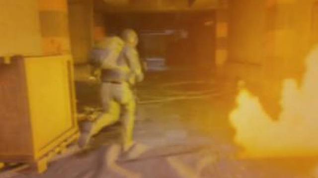 前线要塞的水壶开了。 