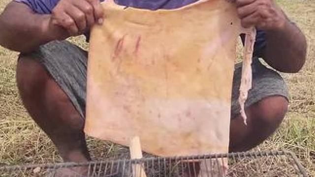 印尼雷斯大叔 #印尼美食#牛皮美食#东南亚美食