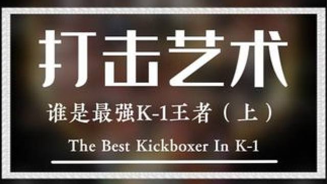 22载擂台风云，八位世界冠军，谁才是K-1 MAX至高王者？#踢拳 #自由搏击 #k1