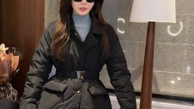 不挑身材自带高级感的一套！！保暖的同时不失时髦感！！！