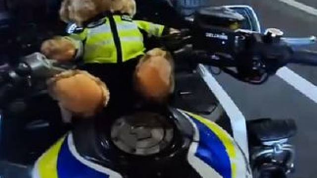 晚上出来骑车啊，一起的那种哦#机车摄影