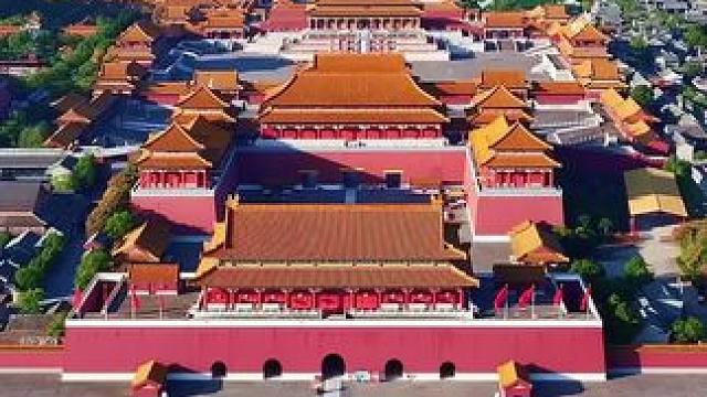 太震撼了，占地1500亩，耗时八年，耗巨资1:1打造一座山寨版故宫，你见过吗？#旅行推荐官 #横店 