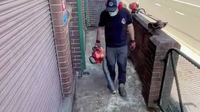 今日份解压时刻！#深度清洁 #庭院清洁 #极度舒适