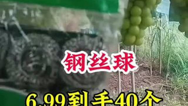 #清洁球钢丝球 #钢丝球清洁球厨房用品 #钢丝球 #厨房好物 #方便又实用