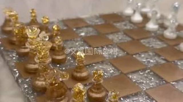 各种颜色的树脂国际象棋♟好漂亮 #是时候展现真正的技术了 #手工diy #国际象棋 #手作饰品 #手