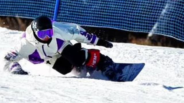 不是想要慢的吗？拿去 #单板滑雪 #刻滑 #技术滑行 #金牌滑雪教练 #开板