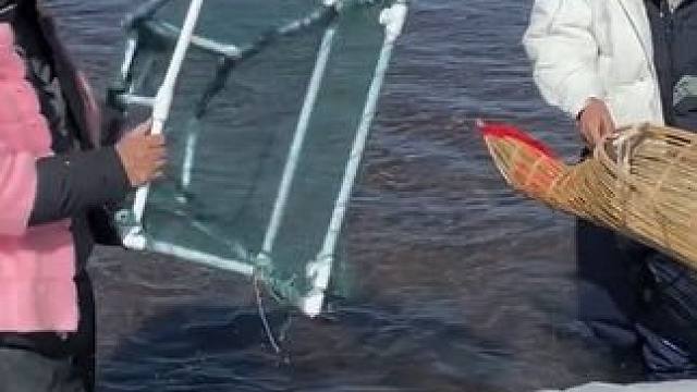 #户外捕鱼 #好多鱼