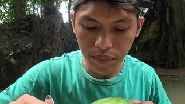 吃木瓜 #木瓜 #吃木瓜#东南亚美食 #东南亚美食