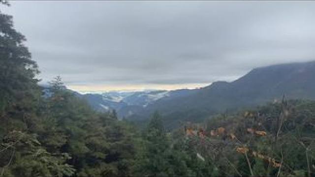 #大山深处自然美山清水秀好风光 #云雾缭绕人间仙境 #治愈系风景