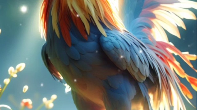 《画鸡》明·唐寅