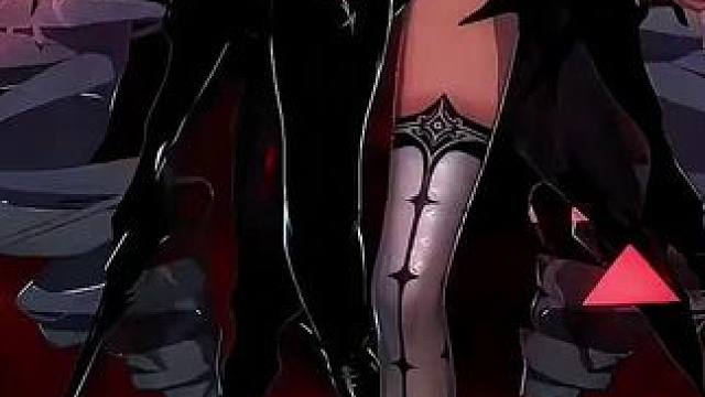 露娜罪妄月华黑卡皮实战 我会继续前进，你也会跟上，对吧 #战双帕弥什 #战双帕弥什五周年 #战双帕弥