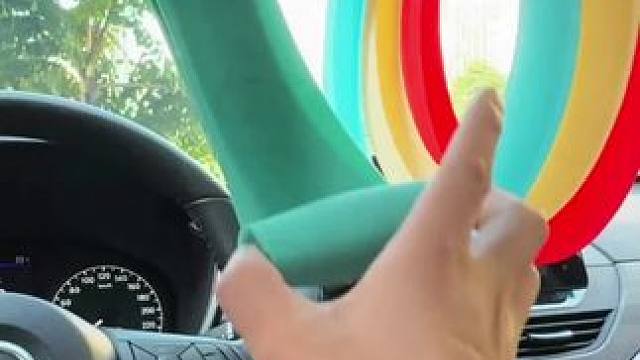 #超便宜超划算很哇塞  #硅胶方向盘套，多种颜色可选，手感舒适，透气性好，防滑耐磨#美观实用颜值巅峰