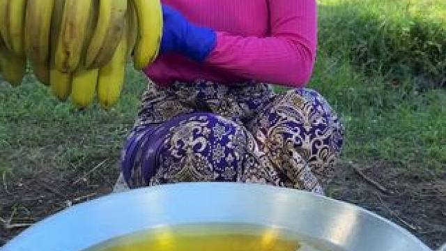 东南亚美女厨师 #原始美味 #农村美食 #乡村美食