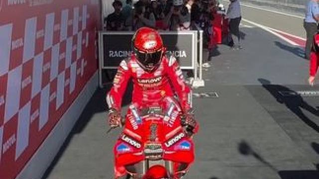 MotoGP巴塞罗那大奖赛正赛佩科第一，小马第二，马丁第三，#motogp赛事 #93马奎斯