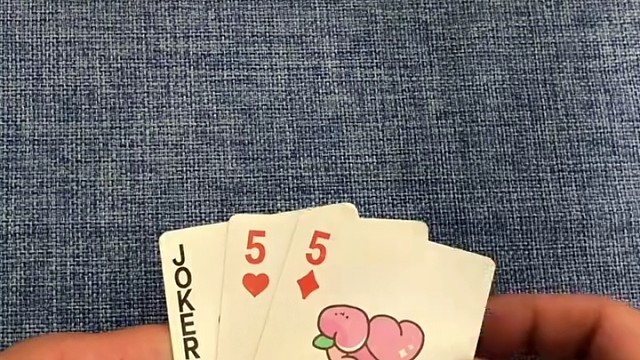 你随便出出什么都是八炸一对k，谁来都得输