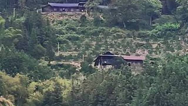 路通了，可是人却搬走了，以后肯定也不回来了，留着老宅有什么用呢？#大山里的原生态 #老房子的回忆 #