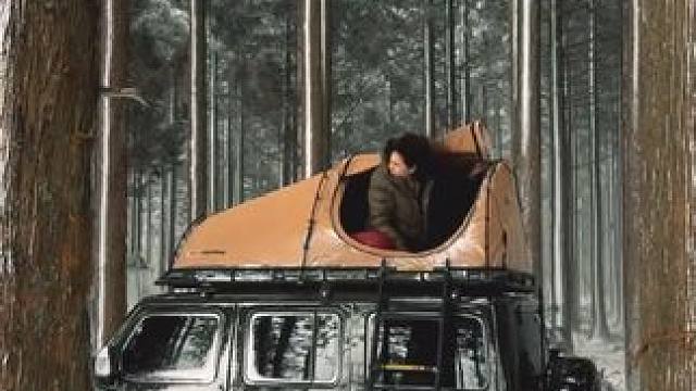 风雪中的露营 #露营报告