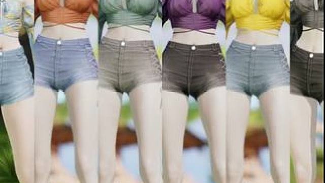 【命运方舟】❥灬海岸欢歌泳装·一字肩《悠然欢歌》专题染色 #命运方舟 #寻找命运方舟最有才的你 #命