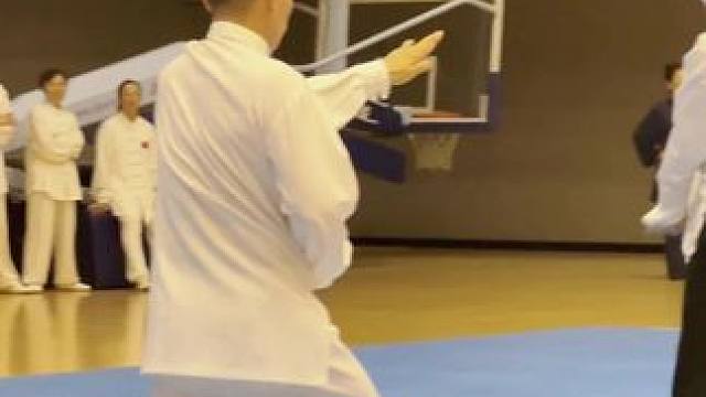 一招一式，都是与自己的对话！#太极拳 #宜昌 #比赛现场 #因为热爱所以坚持 #此刻世界不在书里而在