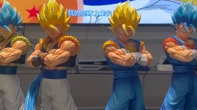 双王展示！等山河3.0双王到手就摆中间#龙珠 #悟吉塔 #贝吉特