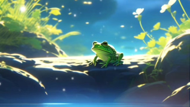 什么是“井底之蛙”#井底之蛙 #成语积累 #成语故事 #儿童启蒙早教益智动画片 #儿童睡前故事