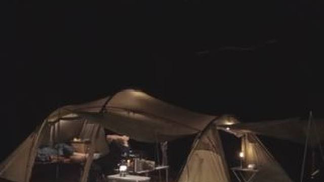 雨天露营 #户外露营 #露营报告