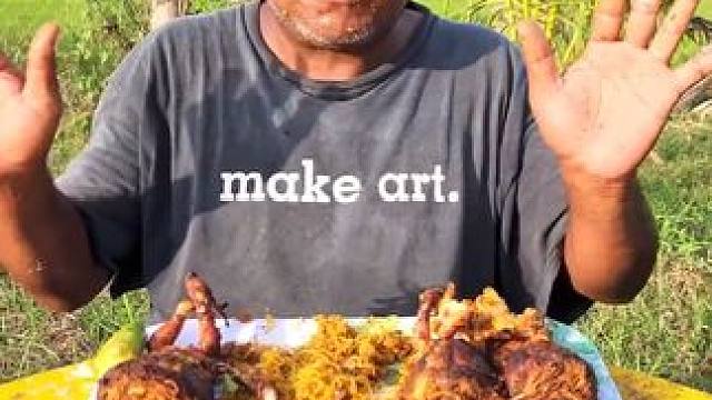 东南亚雷斯大叔 #原始美味 #东南亚美食 #东南亚八面佛