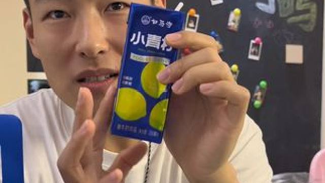 洛阳人按头安利的白马寺酸奶真的绝 #小青柠酸奶 #酸奶 #解腻饮料