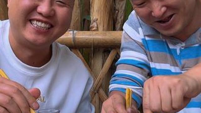 大哥就爱这一口，香煎阳干大白刁，下酒才叫爽啊！ #新农人计划2024 #农村美食 