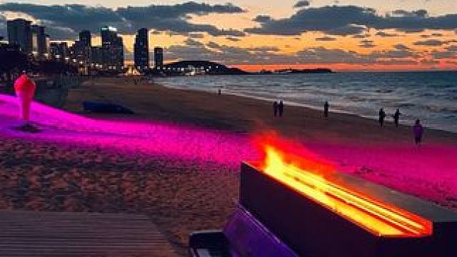 独属于威海的蓝调时刻 也太美了吧.
#威海 #氛围感 #一起看海