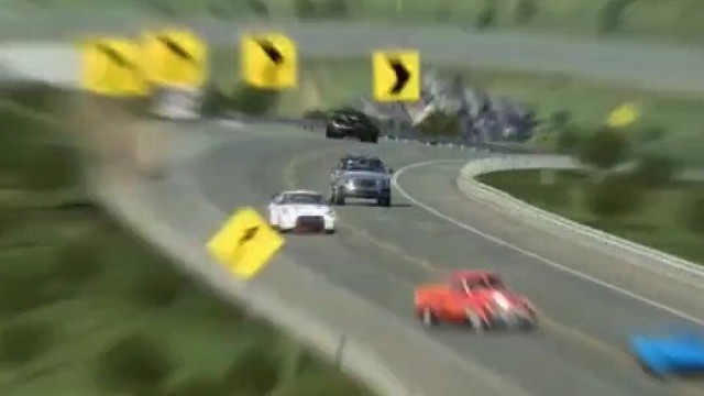 赛道上连续飞跃超车