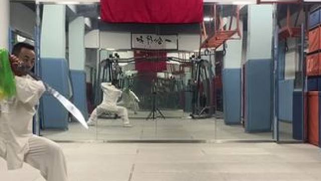 感受太极拳与刀的交融，感受身与心的和谐！#太极刀#太极单刀#太极 #太极拳#因为热爱所以坚持