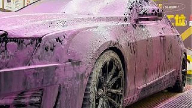 周末简单洗个车#撸车日常