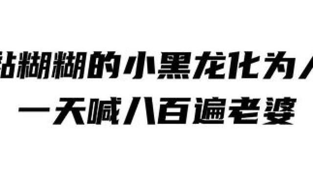 黏黏糊糊的小黑龙化为人形，一天喊八百遍老婆 #广播剧 #推文 #配音