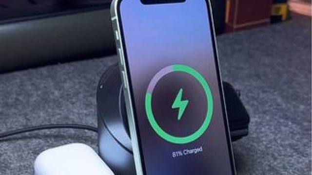 苹果全家桶充电，有这一个就够了 #无线充电 #magsafe #三合一无线充 #多功能充电器 #苹果