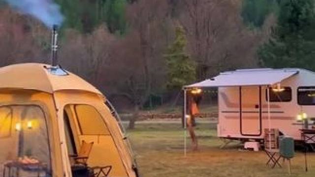 这是你理想中的露营场景吗 #露营报告