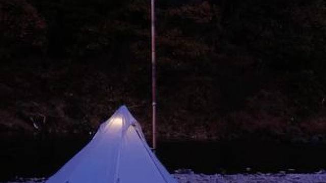 烤个火 #露营报告