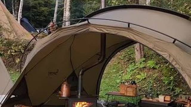 生起炉子来 #露营报告