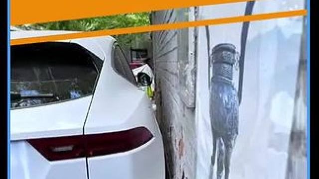 北京胡同的停车技术太离谱了！