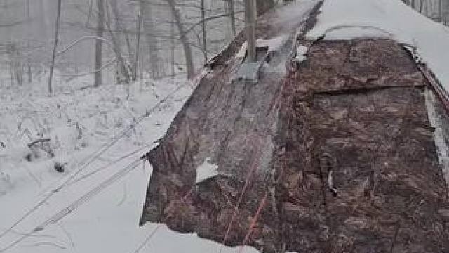雪地露营生暖炉 #露营报告