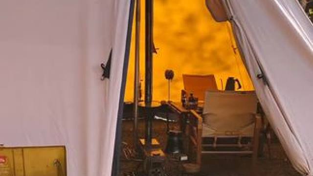 金字塔帐篷冬日露营布置参考 #露营报告