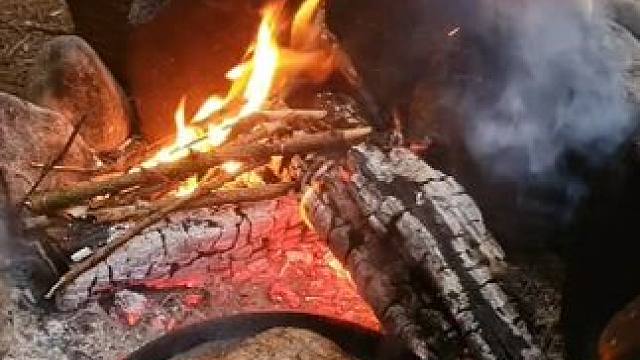 露营吃牛排#露营报告