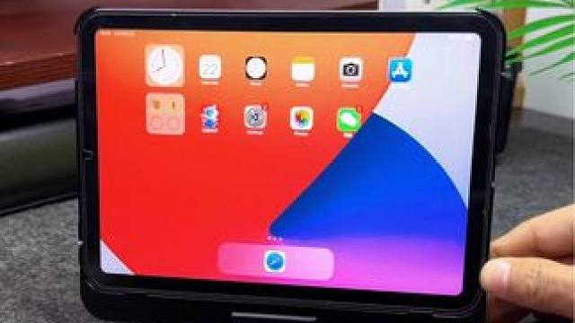 iPad配上这个键盘壳，也能像电脑一样使用 #iPad键盘 #iPad壳 #ipad #平板键盘 #