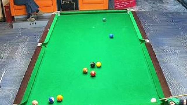 刘易斯 #台球教学 #全民杆法秀 #台球是一种生活 #这台球一打一个不吱声 #人气台球厅推荐
