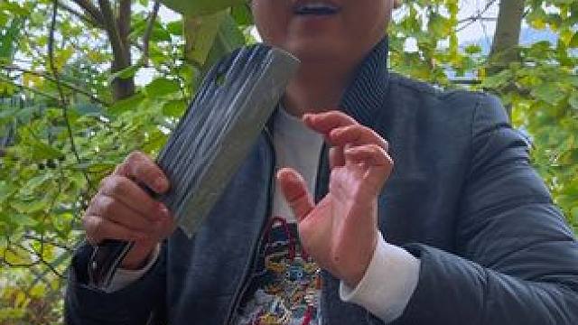 刀工好不好还得是看刀 #新农人计划2024 #农村美食 #刀