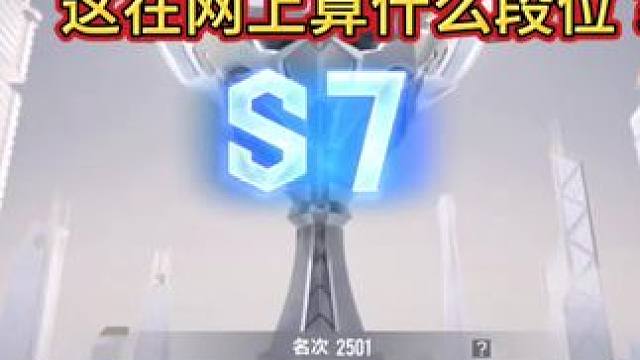 这在网上算什么段位？